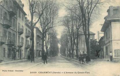 CPA FRANCE 73 " Chambéry, Avenue du Comte Vert"