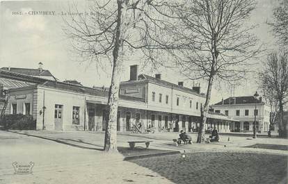 CPA FRANCE 73 " Chambéry, La gare "