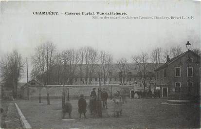 CPA FRANCE 73 " Chambéry, Vue extérieure de la Caserne Curial"