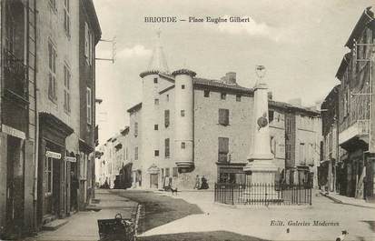 / CPA FRANCE 43 "Brioude, place Eugène Gilbert"