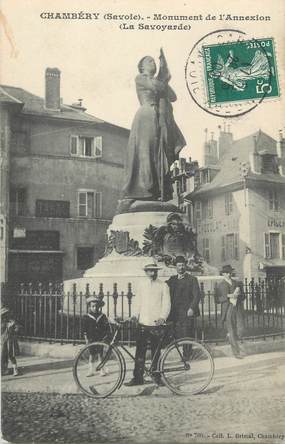 CPA FRANCE 73 " Chambéry, Le monument de l'annexion"