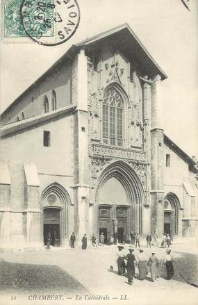 CPA FRANCE 73 " Chambéry, La Cathédrale"