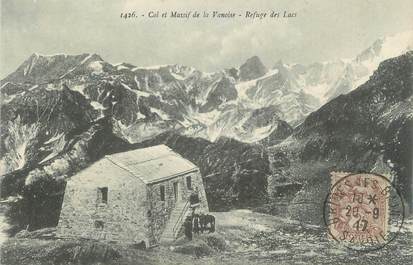 CPA FRANCE 73 " Col et Massif de la Vanoise, Refuge des Lacs" / ALPINISME