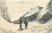 73 Savoie CPA FRANCE 73 " Col de la Vanoise, Le Col de la Grande Casse" / ALPINISME