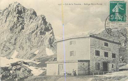CPA FRANCE 73 " Col de la Vanoise, Refuge Félix Faure" / ALPINISME