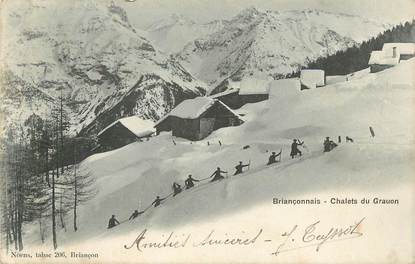 / CPA FRANCE 05 "Briançon, chalet du Grauon"