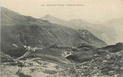 CPA FRANCE 73 " Route de la Vanoise, Chalets de Chavière" / ALPINISME