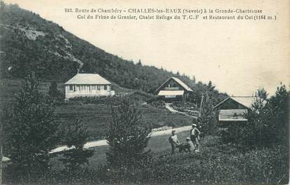 CPA FRANCE 73 " Challes les Eaux, Col du Frène de Granier"