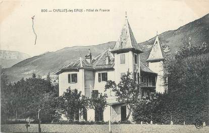 CPA FRANCE 73 " Challes les Eaux, Hôtel de France"