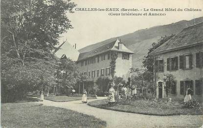 CPA FRANCE 73 " Challes les Eaux, Le Grand Hôtel du Château"