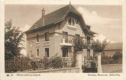 CPA FRANCE 73 " Challes les Eaux, Pension Beauvoir"