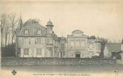 / CPA FRANCE 87 "Environs de Limoges, château de Gondeau"