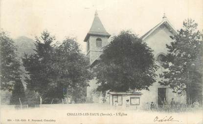 CPA FRANCE 73 " Challes les Eaux, L'église"