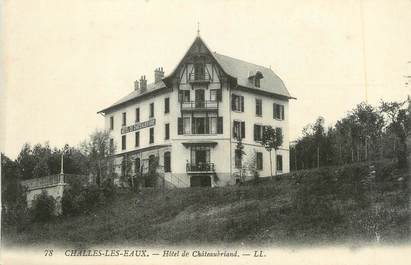 CPA FRANCE 73 "Challes les Eaux, Hôtel de Châteaubriand".