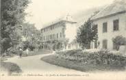 73 Savoie CPA FRANCE 73 "Challes les Eaux, Le jardin du Grand Hôtel Château"