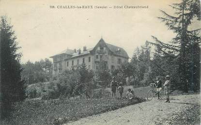 CPA FRANCE 73 "Challes les Eaux, Hôtel Chateaubriand"