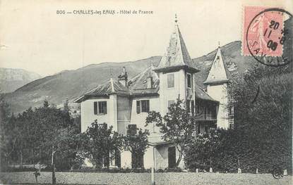 CPA FRANCE 73 "Challes les Eaux, Hôtel de France"