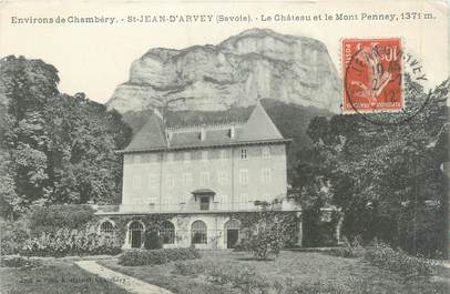 CPA FRANCE 73 "St Jean d'Arvey, Le Château et le Mont Penney"