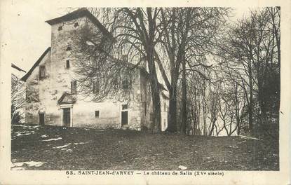 CPA FRANCE 73 "St Jean d'Arvey, Le Château de Salin"