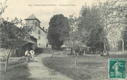 CPA FRANCE 73 "St Jean d'Arvey, Château de Salins"
