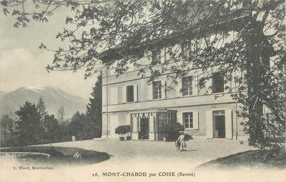 CPA FRANCE 73 "Coise, Mont Chabod"