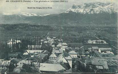 CPA FRANCE 73 "Chamoux, Vue générale et l'Arclusaz"