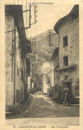 CPA FRANCE 73 "Chamoux sur Gelon, Rue principale"