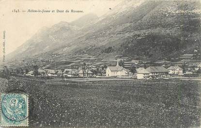 CPA FRANCE 73 "Aillon le Jeune, La Dent de Rossane"