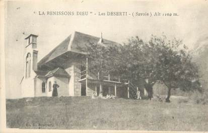 CPA FRANCE 73 " Les Déserts, L'église"