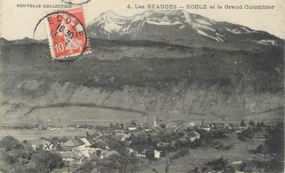 CPA FRANCE 73 " Ecole, Le Grand Colombier"
