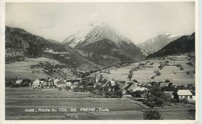 CPSM FRANCE 73 " Ecole, Route du Col du Frêne"