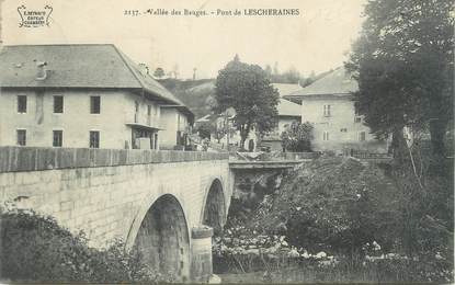 CPA FRANCE 73 " Lescheraines, Le pont"