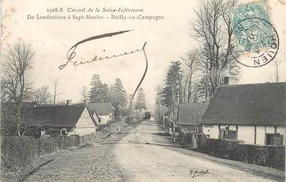 CPA FRANCE 76 "Bailly en Campagne" / CIRCUIT DE LA SEINE INFÉRIEURE / COURSE AUTOMOBILE