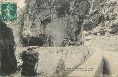 CPA FRANCE 73 " Entremont le Vieux, Col de Cozon et la Fontaine Noire"