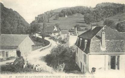 CPA FRANCE 73 " Les Gorges de Chailles"