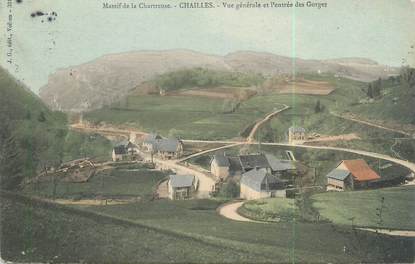 CPA FRANCE 73 " Les Gorges de Chailles, Vue générale "