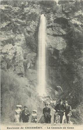 CPA FRANCE 73 " Coux, La cascade"