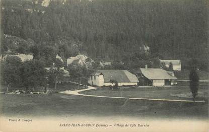 CPA FRANCE 73 "St Jean de Couz, Village de Côte Barrier"