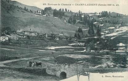 CPA FRANCE 73 "Champlaurent, Vue générale"