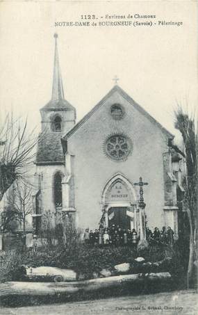 CPA FRANCE 73 "Environs de Chamoux, L'église Notre Dame de Bourgneuf"