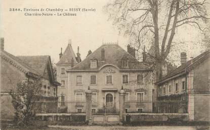 CPA FRANCE 73 "Bissy, Charrières Neuve, Le Château"