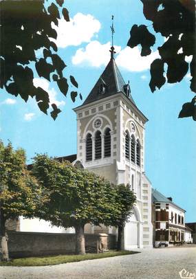 / CPSM FRANCE 89 "Saint Aubin Châteauneuf, l'église"