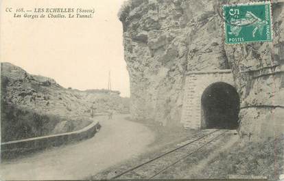 CPA FRANCE 73 "Les Echelles , Les Gorges de Chailles"