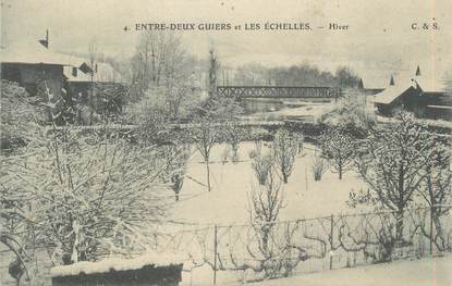CPA FRANCE 73 "Les Echelles en hiver"