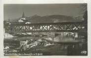 73 Savoie CARTE PHOTO FRANCE 73 "Les Echelles, Le pont du chemin de fer"