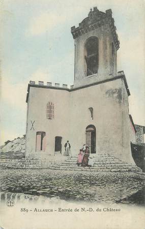 CPA FRANCE 13 " Allauch, Entrée de Notre Dame du Château"