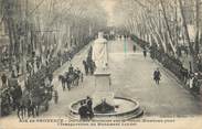 13 Bouch Du Rhone CPA FRANCE 13 " Aix en Provence, Défilé des Ministres au Cours Mirabeau, le monument Leydet"