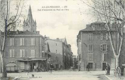 CPA FRANCE 13 " Aix en Provence, Vue d'ensemble du Pont d'Arc"