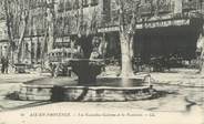 13 Bouch Du Rhone CPA FRANCE 13 " Aix en Provence, Les Nouvelles Galeries et la fontaine"