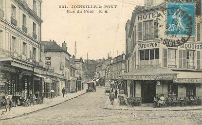 CPA FRANCE 94 "Joinville le Pont, rue du pont"